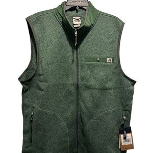 The North Face Men's Gordon Lyons Vest, Laurel Wreath Green Heather/Thyme